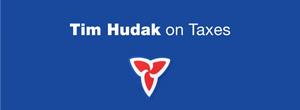 Tim Hudak on Tax Relief